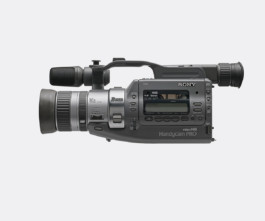 Sony VX-1 Hi8 3-CCD camcorder with analog recording 